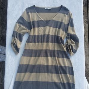 Cato Striped sweater dress xl